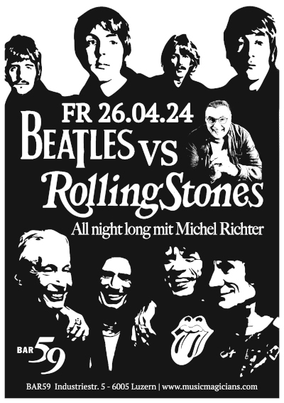 Beatels vs Rolling
                                            Stones